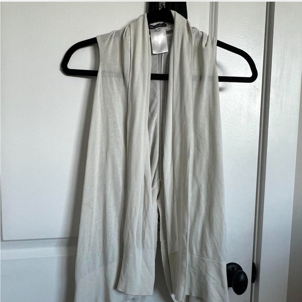 Ann Demeulemeester Cream Vest cardigan